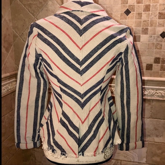 Free People Rumble Linen Blazer - Picture 4 of 6